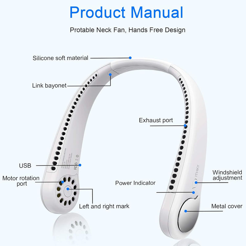 Vaneless Neck Hanging Fan