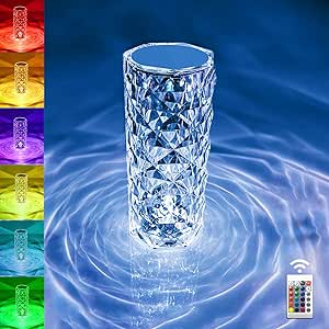 LED Crystal Table Lamp